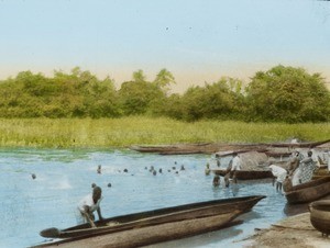 Bathing Parade, Calabar, Nigeria, ca. 1930-1940