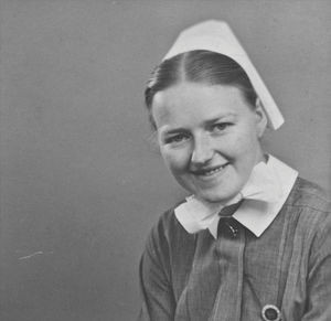 Kirsten Marie Mogensen (1916-1979). Nurse and deaconess education, St. Luke's Foundation (SLS)