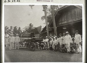 Chines. Begräbnis auf Borneo Schw. Föll. Miss. Hengking