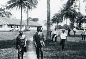 Secondary school of Libamba, in Cameroon