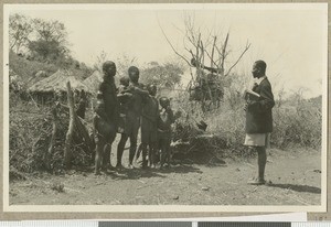 Evangelist at work, Eastern province, Kenya, 1953