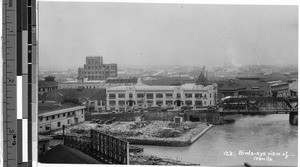 Birds eye view of Manila, Philippines, ca. 1920-1940