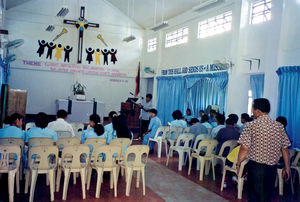 Education at Concordia Theological College in San Juan, the Philippines, November 2001