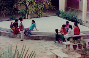Tamil Nadu, South India. From the Women Students Christian Hostel (WSCH) at Chennai (Madras). S