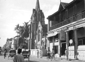 Madras (Chennai), Arcot, South India. Broadway Church