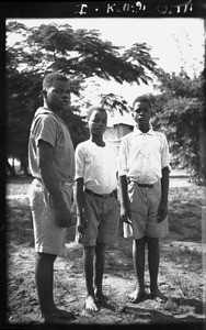 Feliz Macuacua, Samson Nchlangane and Pita Manyike, Mozambique, ca. 1933-1939