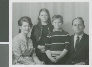 Gurganus family of missionaries, Tokyo, Japan, 1969