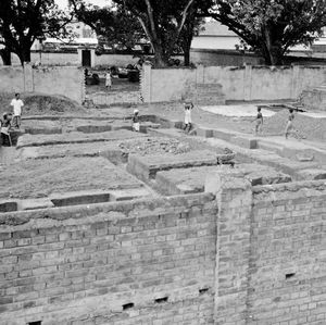 NELC, West Bengal, Nordindien, 1970. Pladsen, hvor Malda Kirkecenter blev bygget under ledelse af bl.a. pastor Anil Kumar Jha