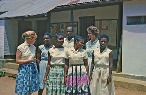 Missionary and Teacher Grete (Ane Margrethe) Jensen, sent by DMS to Tanganyika/Tanzania, 1960-7