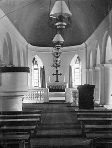 Arcot, South India. Siloam Church, Tirukoilur, the interior