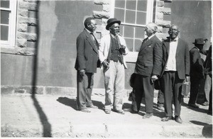 Native pastors with Rev. G. Atger, Arbousset's grand-son