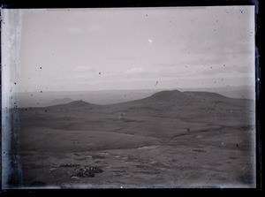 Tritriva valley with the Vohitra mountains in the background, Antsirabe, Madagascar, ca.1893