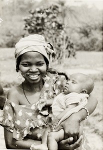 Woman and baby, Nigeria, ca. 1938