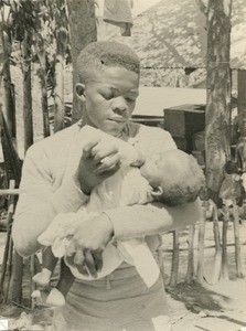 Feeding time, in Cameroon