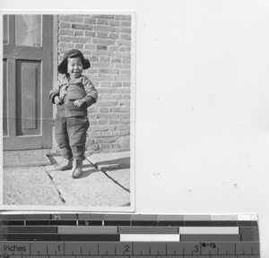 A child at Tonghua, China, 1935