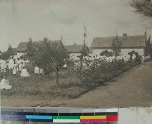 Leprous home in Mangarano, Madagascar, 1925