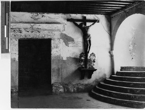 Crucifix at a convent, Mexico, ca. 1942