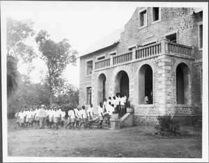 Students at the teachers' seminar, Marangu, Tanzania, ca.1927-1938