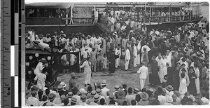 Bishop Foley's funeral procession, Iloilo, Philippines, ca. 1920-1940