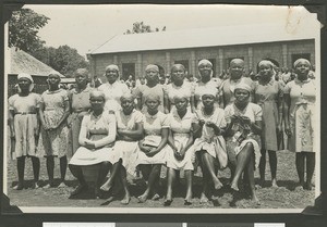 Female out-school teachers, Chogoria, Kenya, August 1949