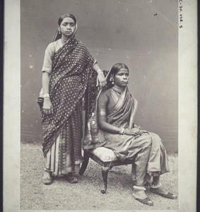 Brahmanen-Mädchen in Indien