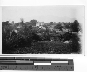 The Maryknoll chapel/priest house at Luoding, China, 1934