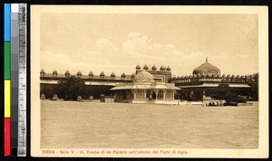 Tomb inside Agra Fort, India, ca.1920-1940