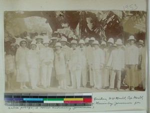 Celebration in Befandriana, Morombe, Madagascar, 1927-07-14