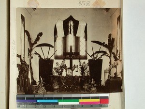 A commemorative service in Antsirabe Church, Madagascar, 1899