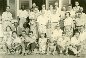 Missionary conference, in Ebeigne, Gabon