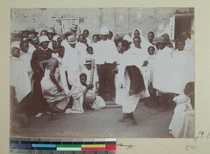 Sakalava dancers, Midongy, Madagascar, 1901