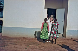 Missionary Nurse Ellen Margrethe Christensen, leader of the clinic work at Izymbia, the North W