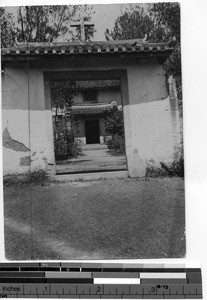 The Hakka Mission headquarters at Meixien, China, 1931