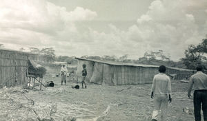 Ethiopia, the Bale Province. From the Melka Oda Camp, April 1979. Lisbeth Andreasen explains: "