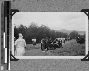 Churchgoers, Mvenyane, South Africa East, 1933