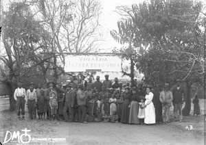 Emmeline Berthoud's return in Valdezia, South Africa, ca. 1905-1906