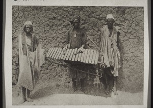 A xylophone from the inner regions of Africa