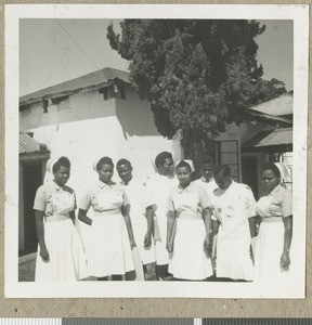 Student nurses, Chogoria, Kenya, ca.1960