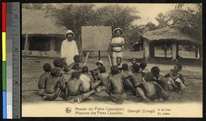 Boys class, Congo, ca.1920-1940