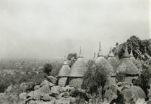 Kirdi village between Koza and Mokolo