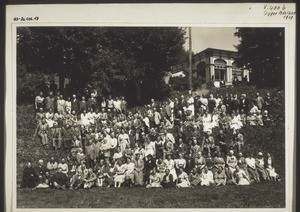 Participants in a Dutch-Swiss mission course, Adelbode August 1939