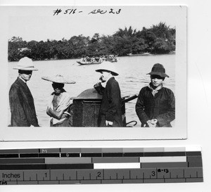 Fathers McShane and J.E. Walsh at Gaozhou, China, 1920