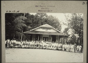 School in Kwala Kuron, renovated and enlarged. (1930)