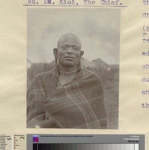 Kioi The Chief, Kikuyu, Kenya, ca.1911