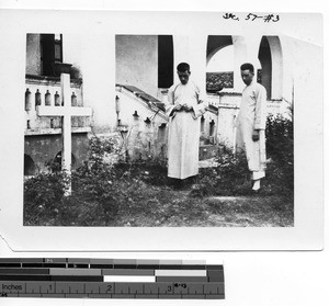 Maryknoll priests at Luoding, China, 1935