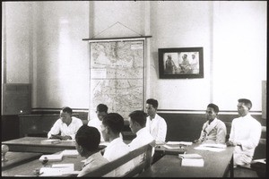 A class in the 'theological teaching-room