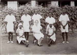 Early days at Ama Achara Hospital, Nigeria, ca. 1925