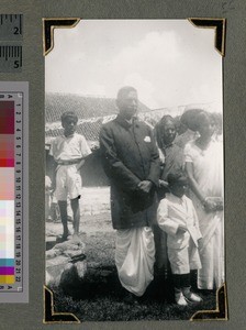 Reverend Waghmare, Nagpur, India, ca.1937