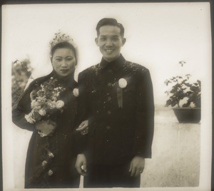 Dr Ng on his wedding day