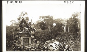 Missionary graves in Bombe. Cameroon